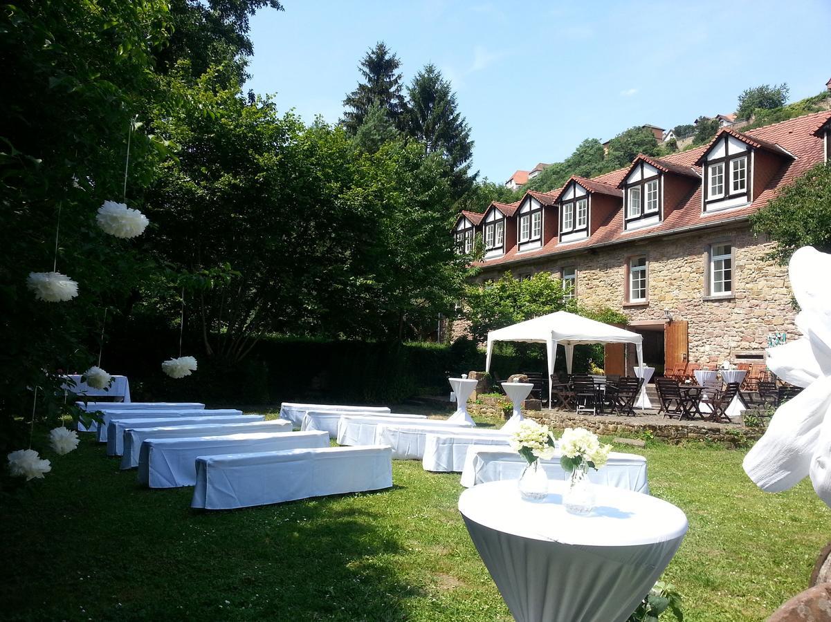 Gastehaus Felsenmuhle Im Tal Hotel Neuleiningen Exterior photo