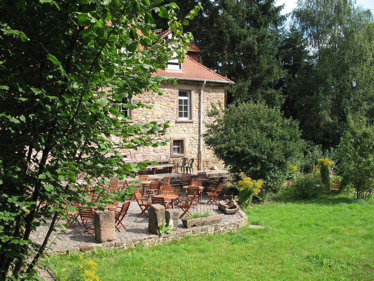 Gastehaus Felsenmuhle Im Tal Hotel Neuleiningen Exterior photo